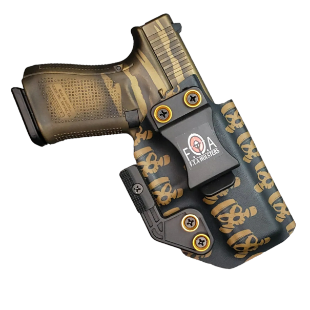 Concealment Claw Kit For IWB Holsters, Left & Right Hand Options Includes Mounting Hardware 0 56 Hole Spacing Reduces Printing For Concealed Carry Made In Usa