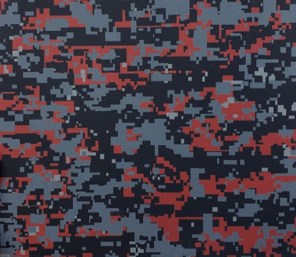 Urban Red Digital Camo